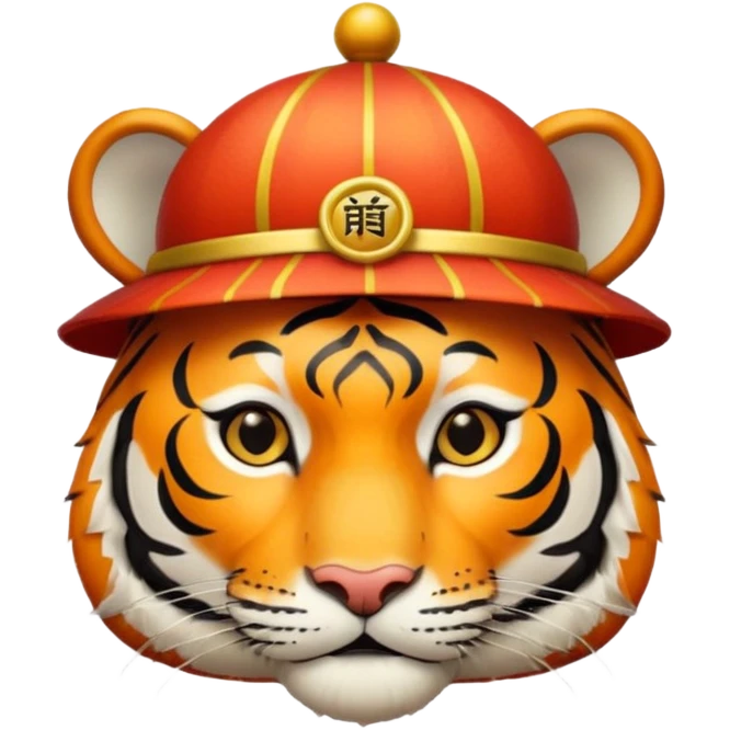 Chinese new year 老虎，我要有新年气氛的 emoji