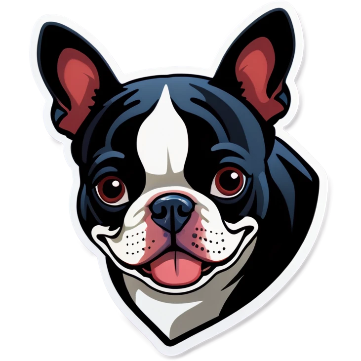 Boston terrier emoji