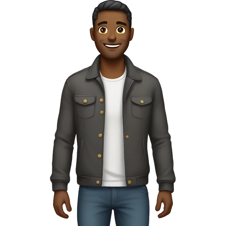 Attractive man who is a father  emoji