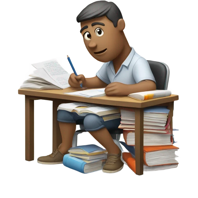 brickzilla doing hw emoji