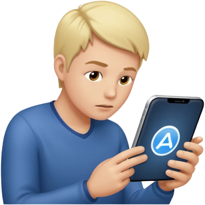 A person undertaking a manual review or triaging of the inputs of events emoji