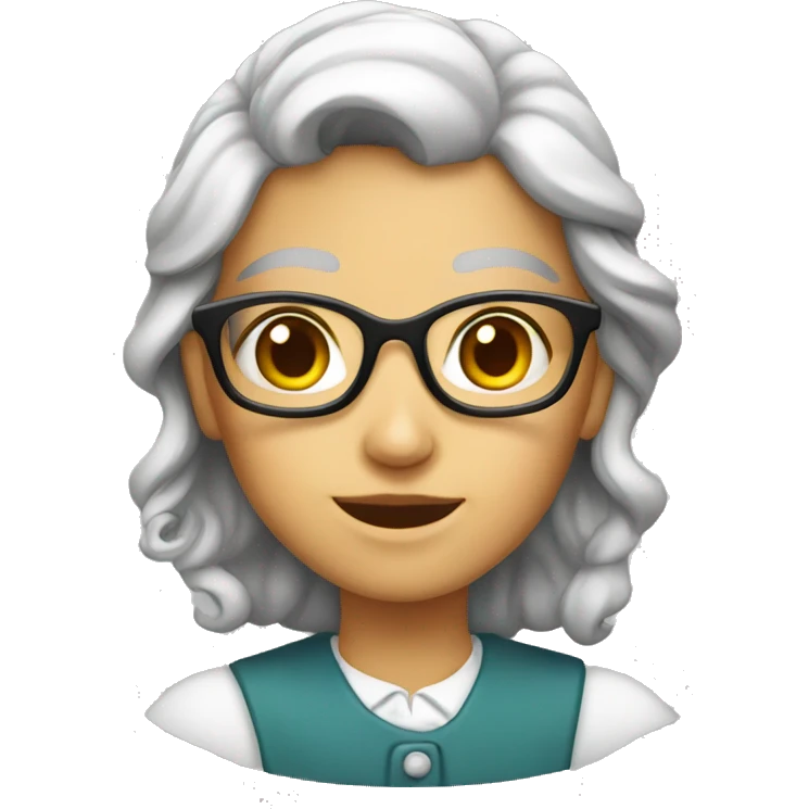 Old class girl emoji