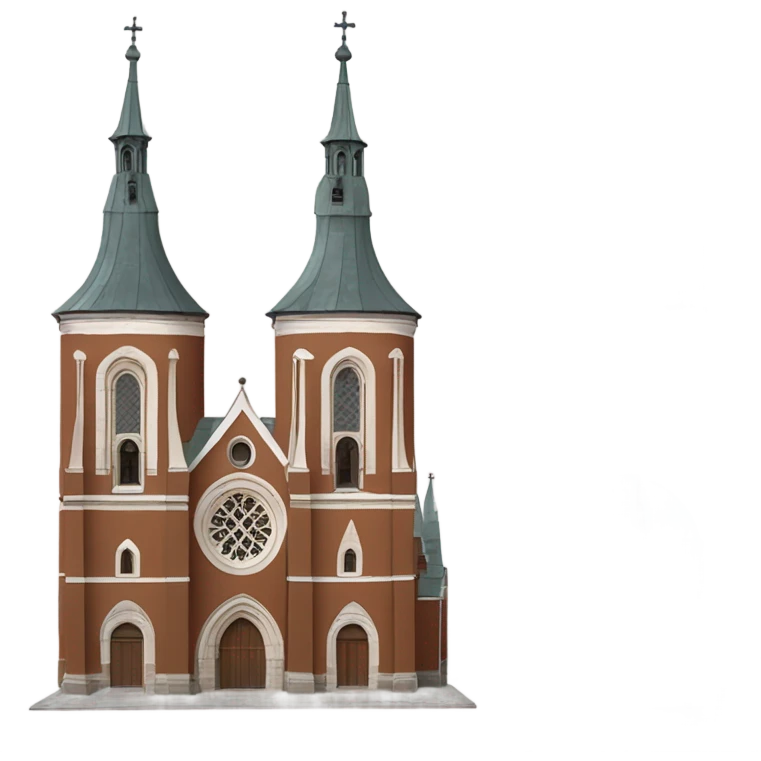 saint peter cathedral riga la emoji