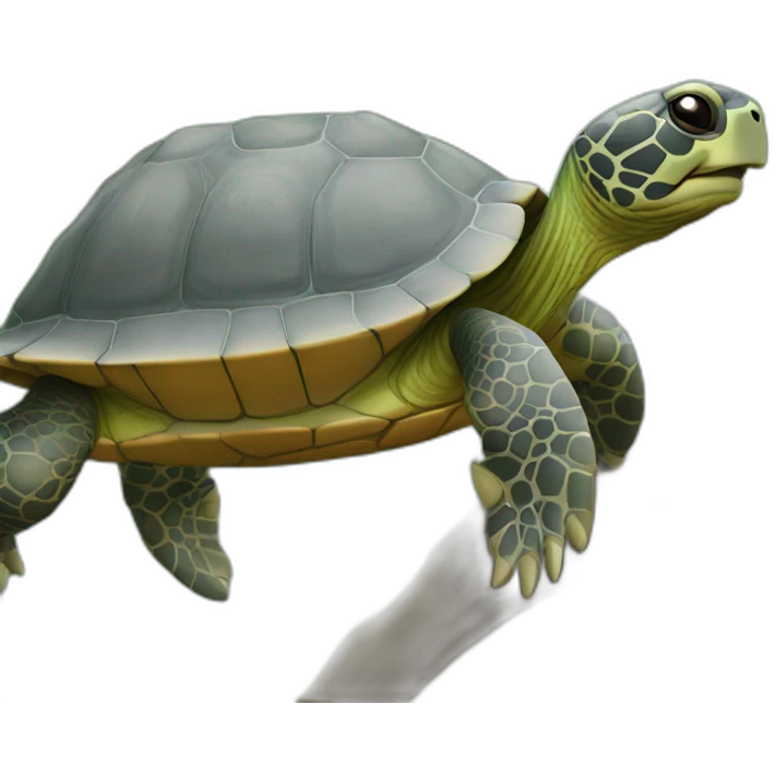 Tortue kawaï emoji