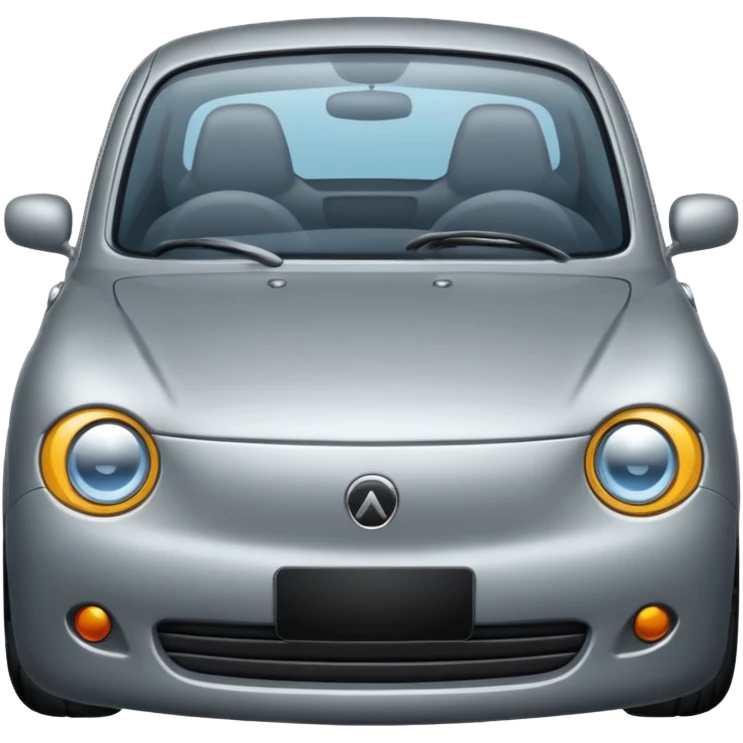 only gray car side door emoji