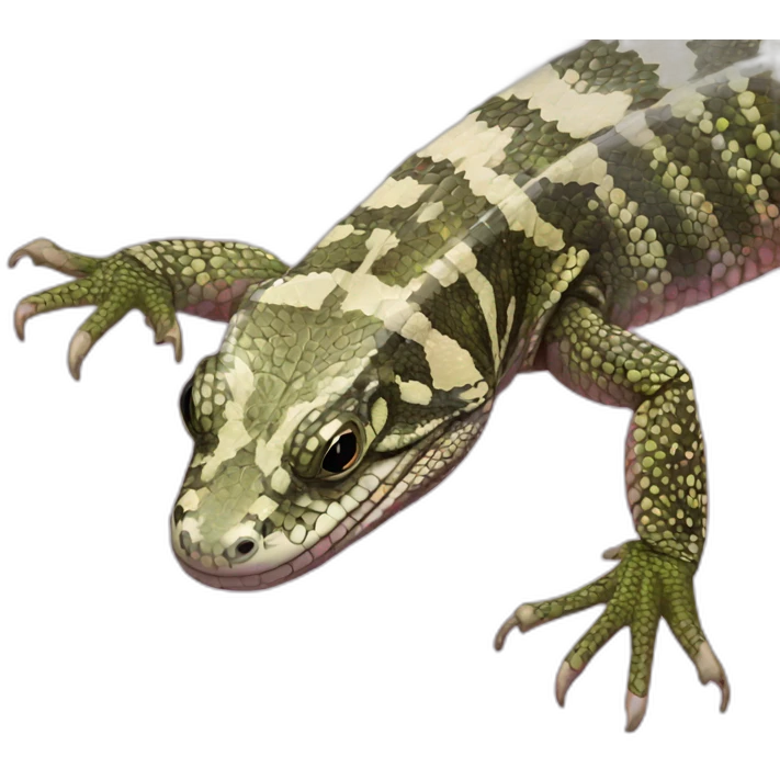 tegu lizard pink emoji