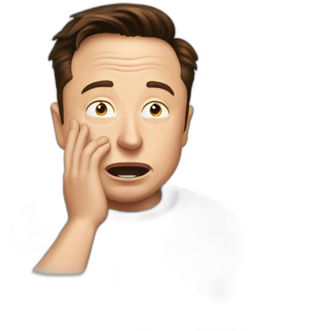 elon musk cring emoji