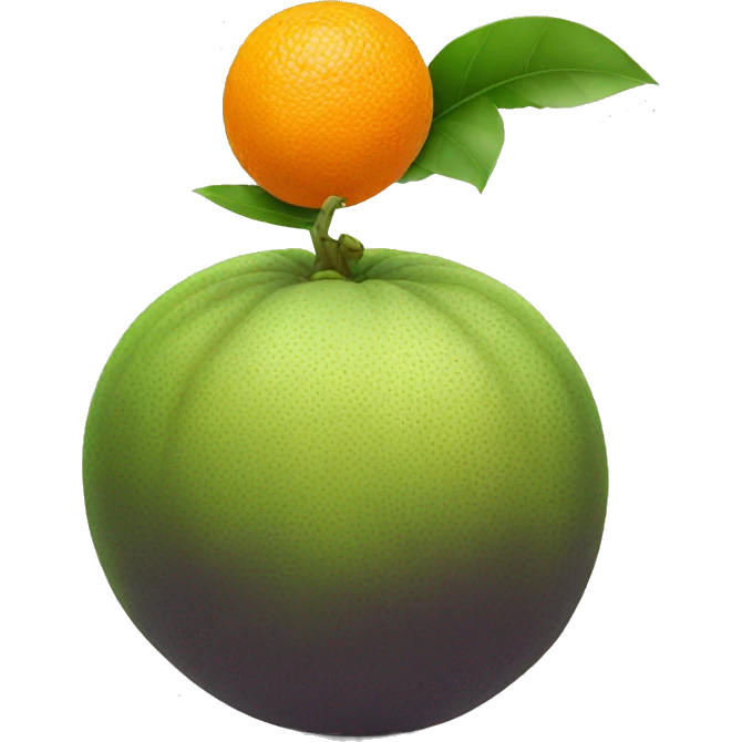 Orange fruit  emoji