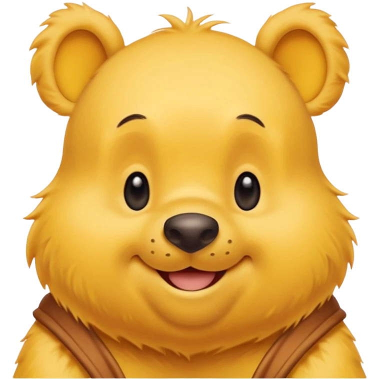 Cute Winnie the pooh emoji