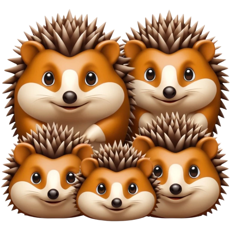 Hedge hogs emoji
