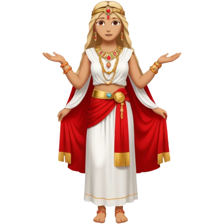 ejemplos diosa tanit vestimenta completa+ emoji