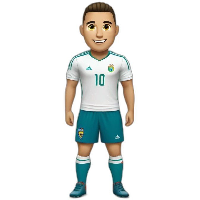 ronaldo tire aux but emoji