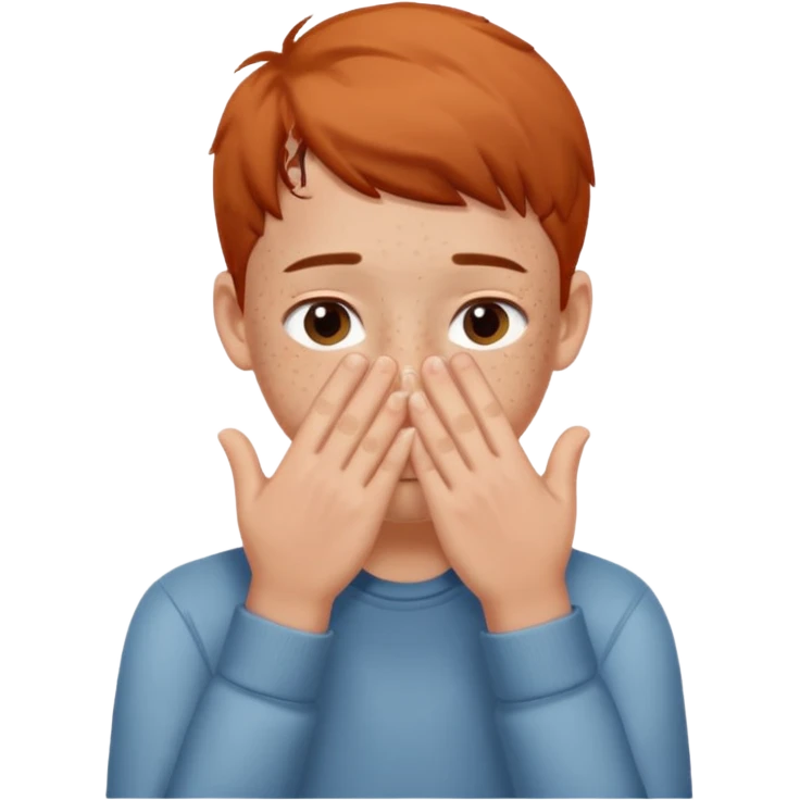 Create a shyness imoji Boys imoji Boys imoji hand in face hand in full face create a shame boys imoji full face cover in hand emoji