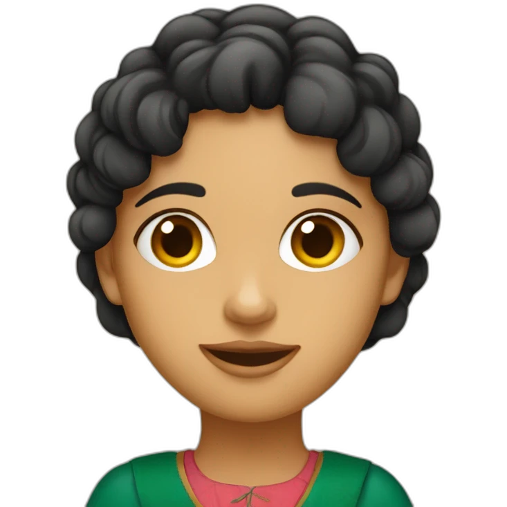 Fille portugaise emoji