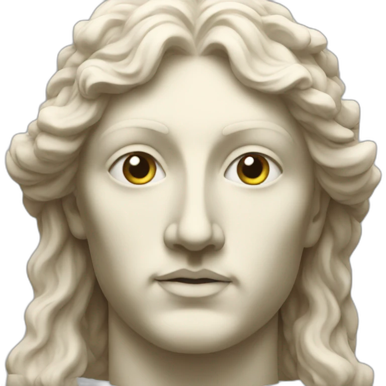 Renaissance Statue face emoji