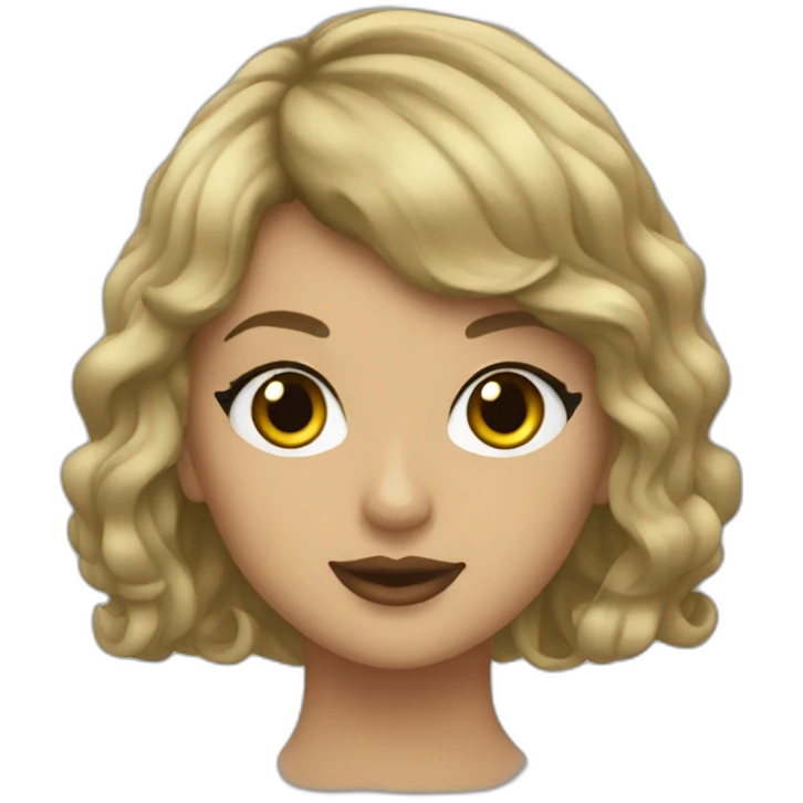 black Taylor Swift emoji