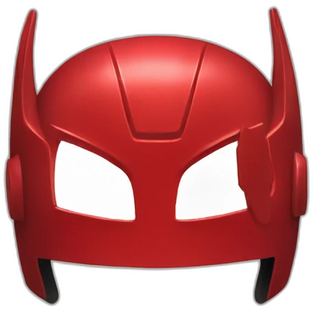 Marvel superhero Daredevil red Helmet emoji