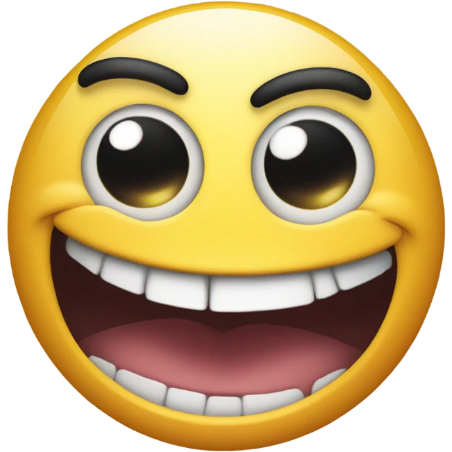 Create a smiling eye twitch emoji emoji