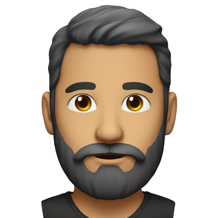 a vikig beard emoji