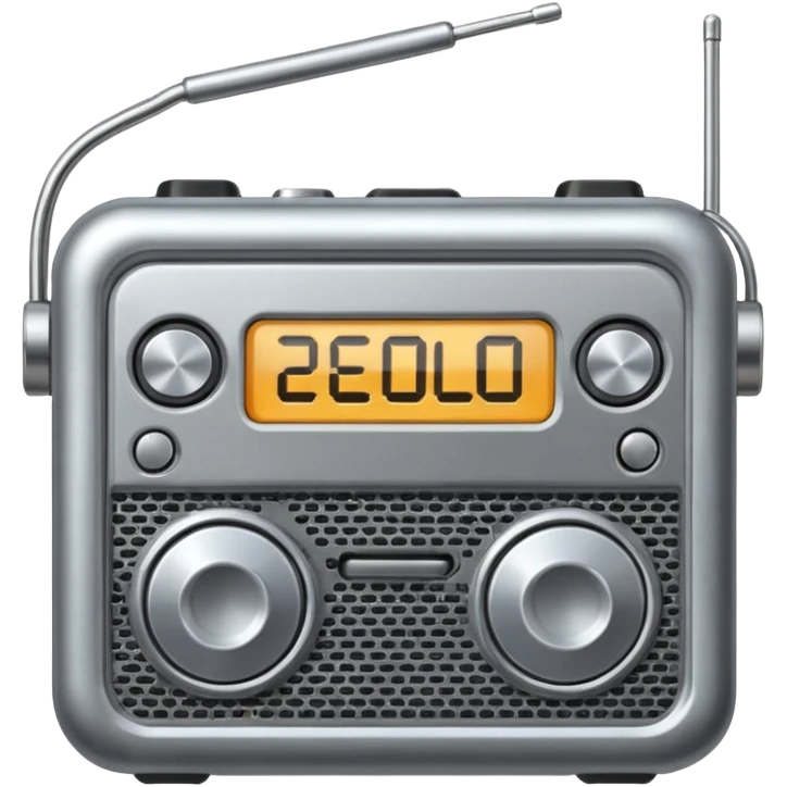 radio emoji