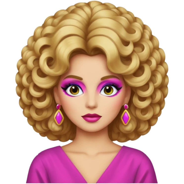 victoria female in 1980's emoji
