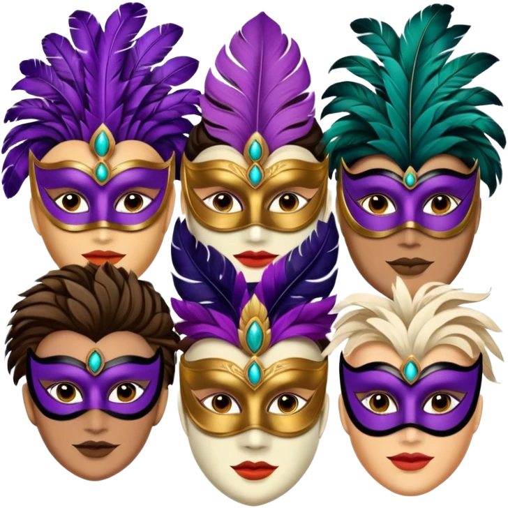 bridgerton masks emoji