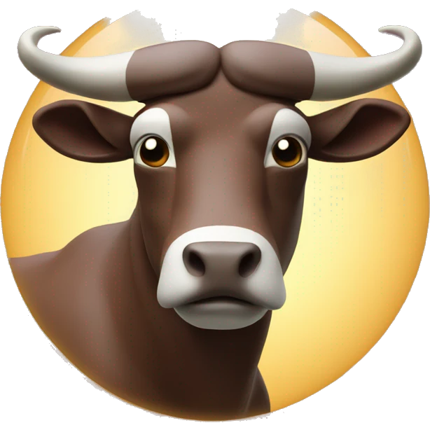 3d rotating taurus  emoji