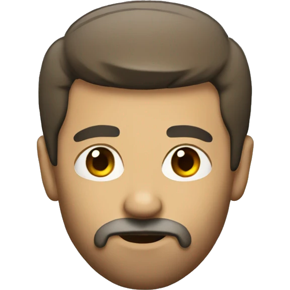 man with small beard  emoji