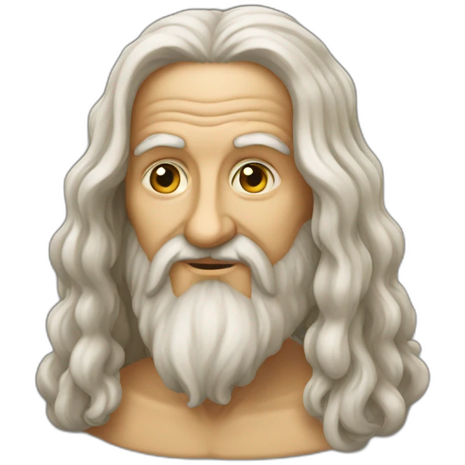 Leonardo da vinci emoji