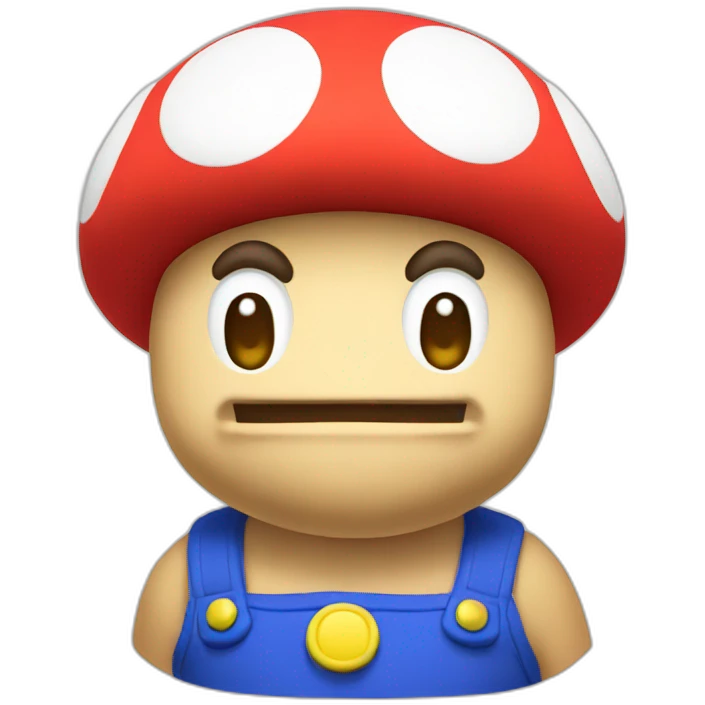 Toad mario emoji