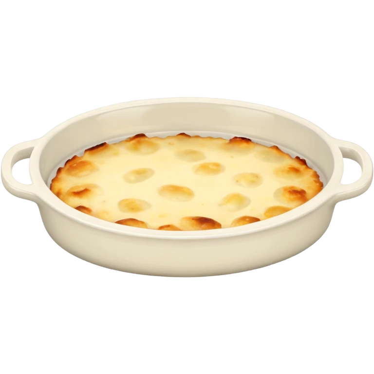 Plat à gratins sans rien à l’intérieur emoji