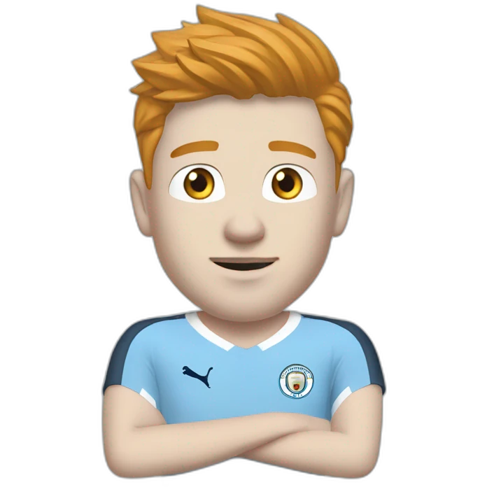 Kevin de Bruyne Man City emoji