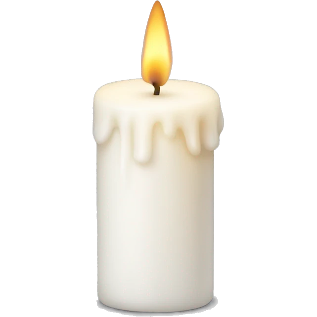 White candle emoji