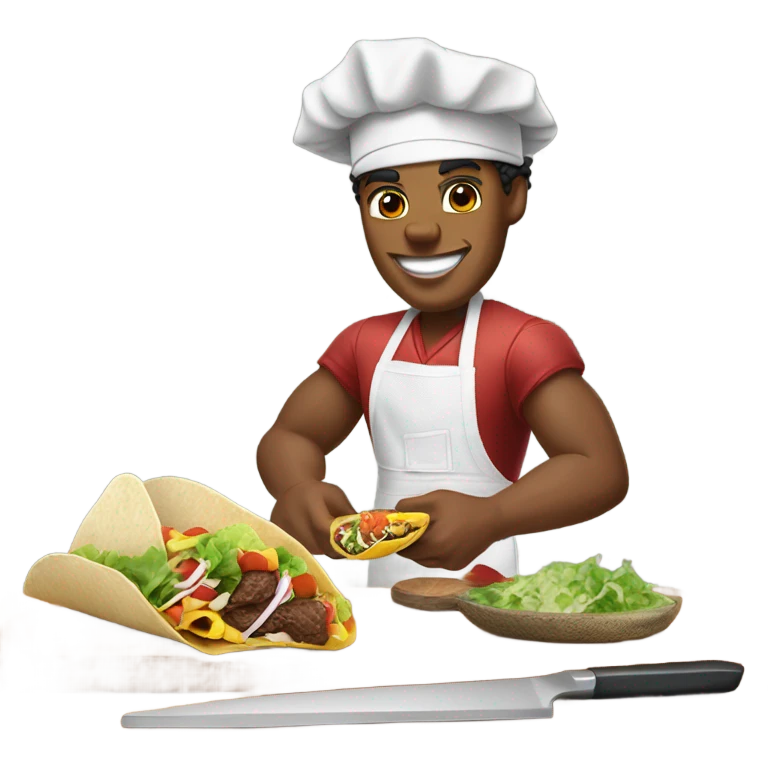 Cam newton making a taco  emoji