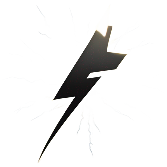lightning emoji