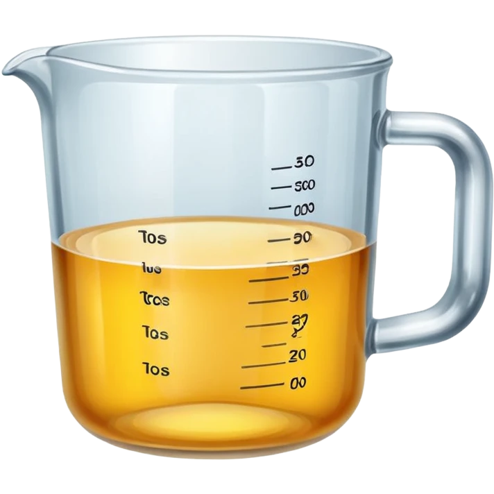 Measuring cup glass emoji
