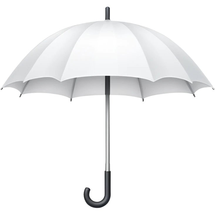 white umbrella emoji