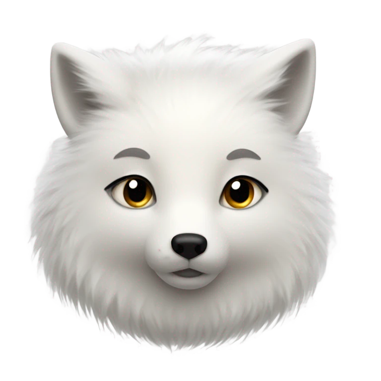 arctic fox emoji