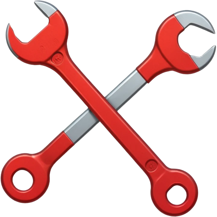 wrench red emoji