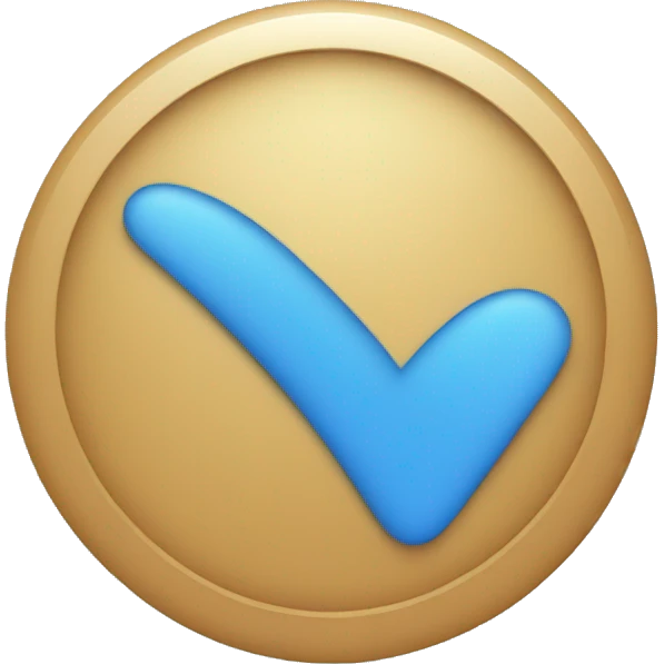 Verified circle Blue tick  emoji