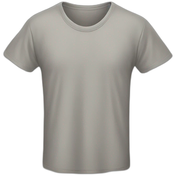 T shirt emoji