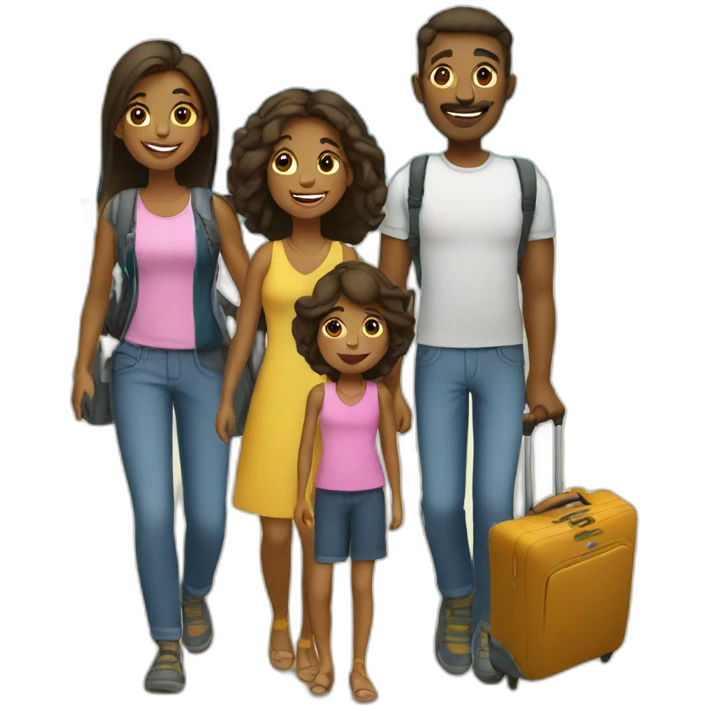 family-travel emoji