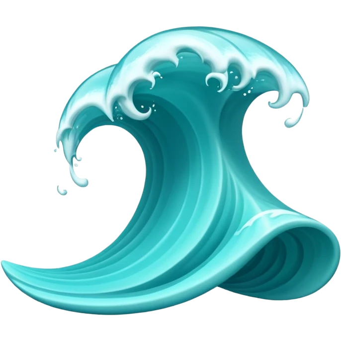Wave Curve emoji