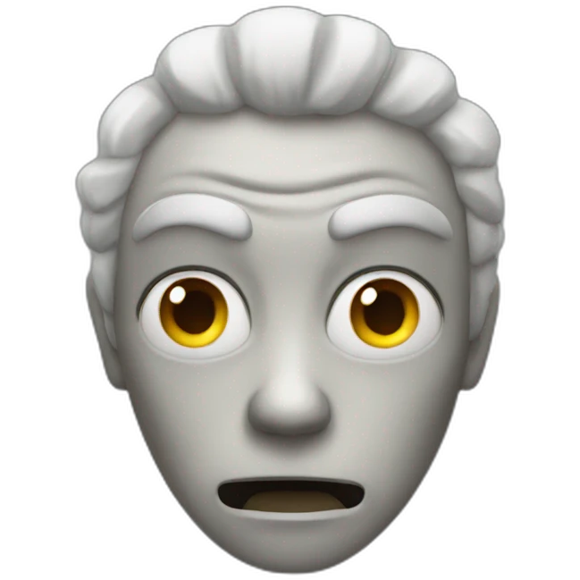 Scary emoji