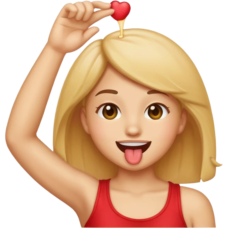 emoji licking armpit emoji