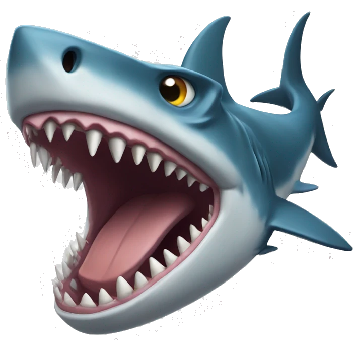 shark dragon emoji