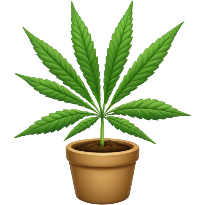 cannabis emoji
