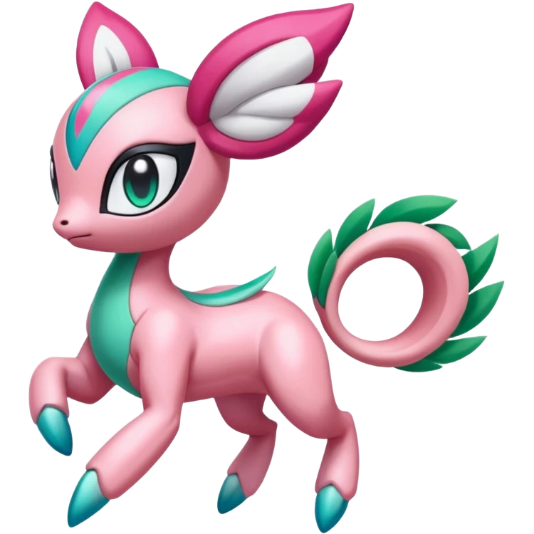  Exotic Meloetta-Palkia-Kirby-Fakémon-creature-hybrid emoji