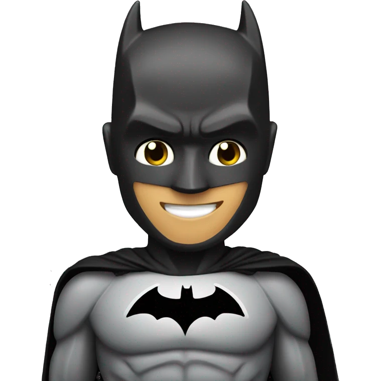 Smiling Batman  emoji