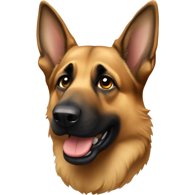 german shepherd  emoji